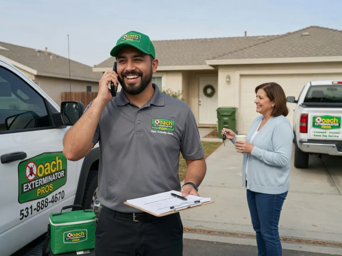 Pest Control Roach Exterminator Fletcher, OH FAQs